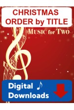 Music for Two Christmas - Flute or Oboe or Violin & Cello or Bassoon - Choose a Volume or a Single Title! Digital Download